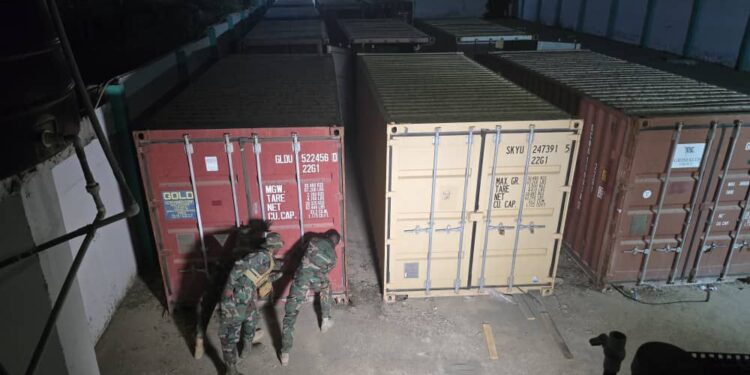 National Security seizes counterfeit money and suspected gold bars in Sapeiman