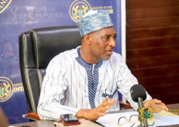 Minister of the Interior, Mohammed Muntaka Mubarak