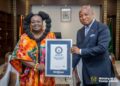 Ablakwa hosts Sharon Dede Padi after Guinness World Record achievement