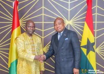 Guinea Ambassador ends diplomatic tour of duty in Ghana