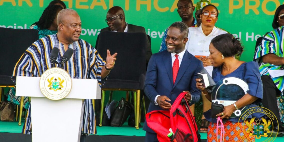 Mahama launches free primary healthcare programme