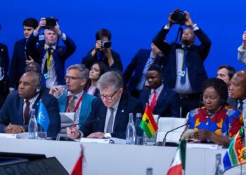 Opoku-Agyemang attends democracy summit in Barcelona