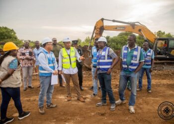 Ablakwa inspects road projects in North Tongu constituency