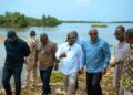 Mahama inspects tidal wave impact in Fuveme