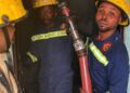 Fire destroys Nkawkaw apartment as firefighters save adjoining buildings