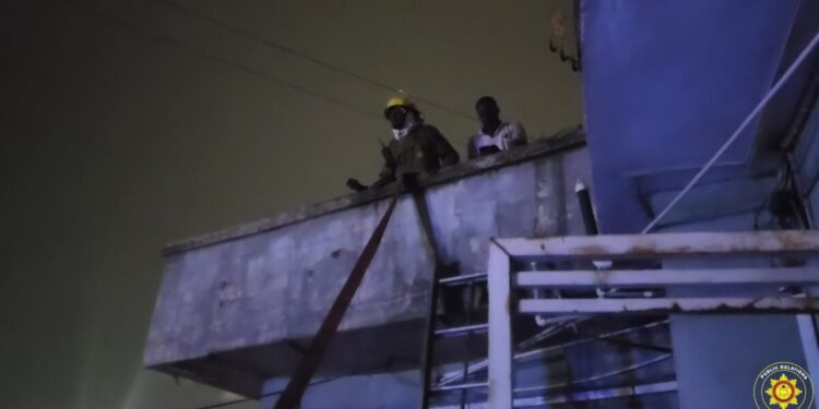 Warehouse fire at South Industrial Area contained by Fire Service