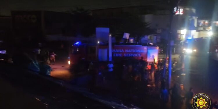 Warehouse fire at South Industrial Area contained by Fire Service