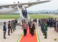 Zimbabwe president arrives in Ghana for three-day state visit
