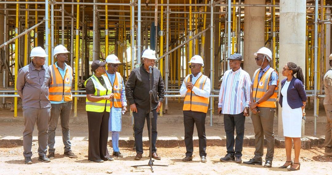 Mahama inspects ongoing cardiology centre project at Tamale Teaching Hospital