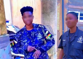 Police arrest suspect over viral uniform video