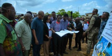 Mahama cuts sod for SDA College infrastructure project