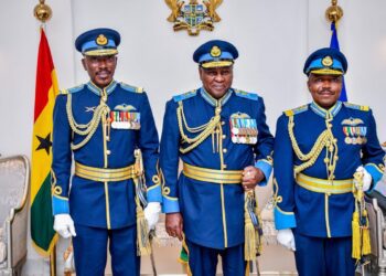 Mahama appears in throwback photo at Ghana Military Academy graduation
