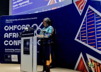 Jane Naana Opoku-Agyemang Calls for People-Centred Leadership at Oxford Africa Conference