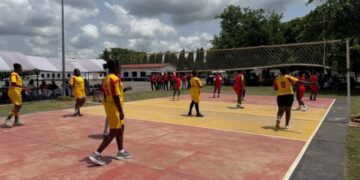 GNFS FISLA joins inter-security services competition in Volta Region