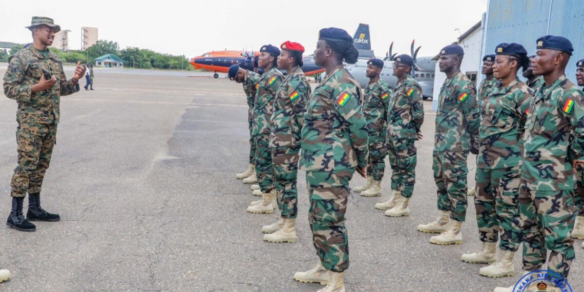 Ghana Air Force airlifts troops for ECOMIG rotation