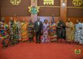 Mahama meets the Bono East Regional House of Chiefs over development issues