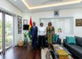 Vice president visits MahamaCares fund to review healthcare delivery efforts