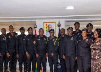 IGP promotes five officers over Kwafokrom GOIL robbery arrests