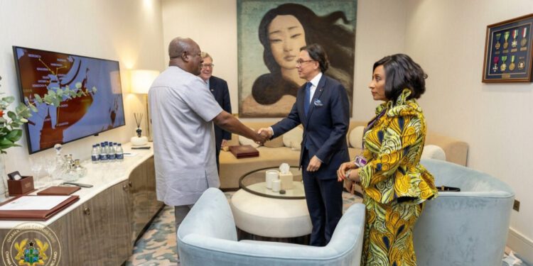 President Mahama arrives in London for working visit