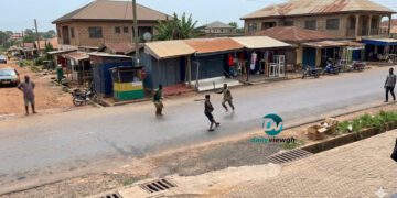 Police restore calm after violent clash at Akyem Oda