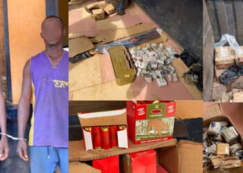 Two arrested for unlawful possession of firearms and ammunition