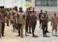 Nigerian correctional officers visit Ankaful Prison Complex on study tour