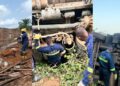 GNFS rescues accident victims and contains domestic fire in Volta Region