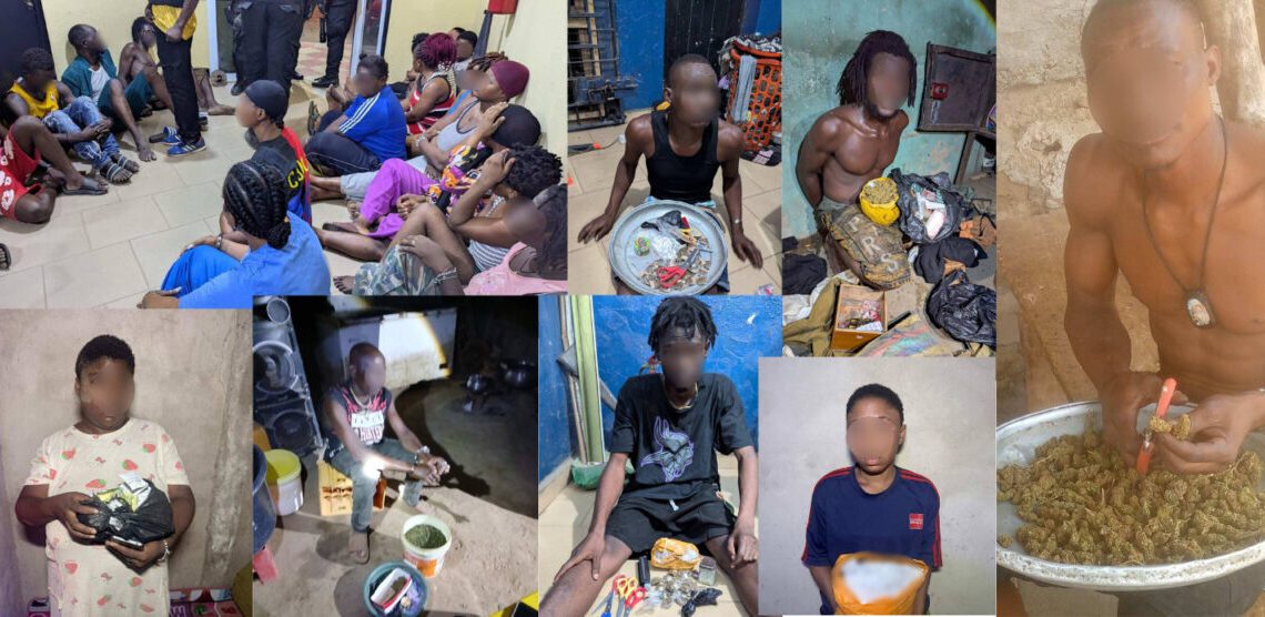 IGP’s Special Operations Team arrests 74 suspects in anti-narcotics and crime suppression operations in Upper East Region