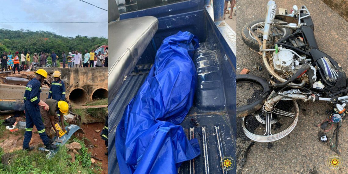 One dead in road crash at Logba Akutsame
