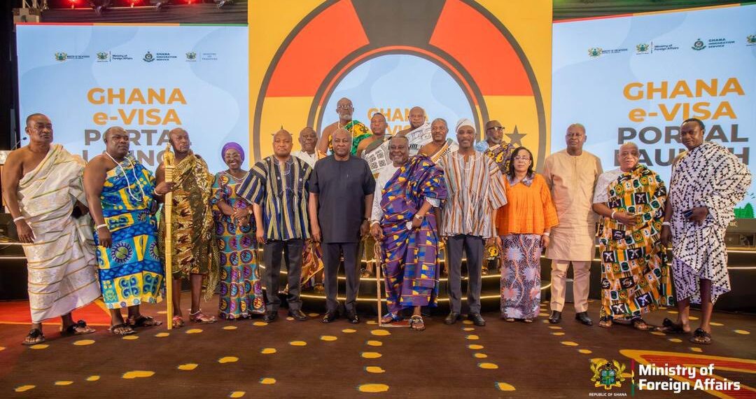 Ghana launches e-visa portal, waives visa fees for African passport holders