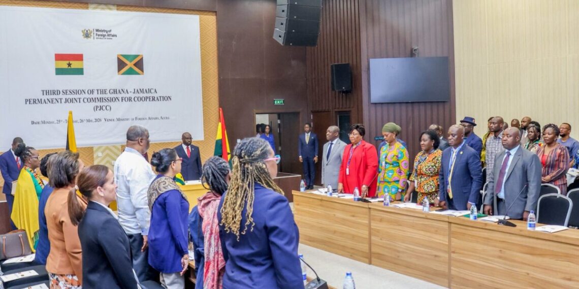 Ghana, Jamaica hold senior officials meeting ahead of 3rd Permanent Joint Commission session