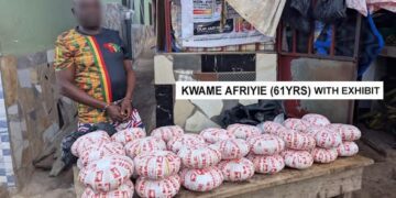 Police arrest suspected drug peddlers, seize large quantities of narcotics in Kumasi operations