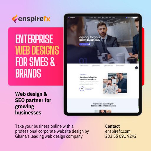 Enterprice Web Designs for SMEs and Institutions