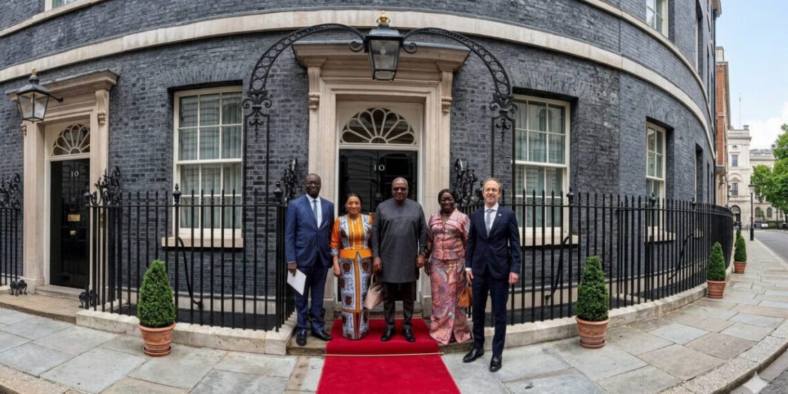President Mahama holds bilateral talks with UK Prime Minister Keir Starmer
