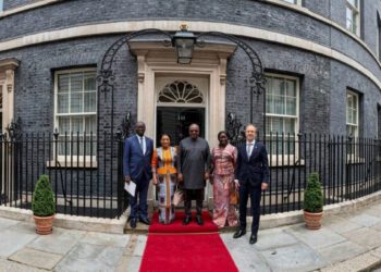 President Mahama holds bilateral talks with UK Prime Minister Keir Starmer
