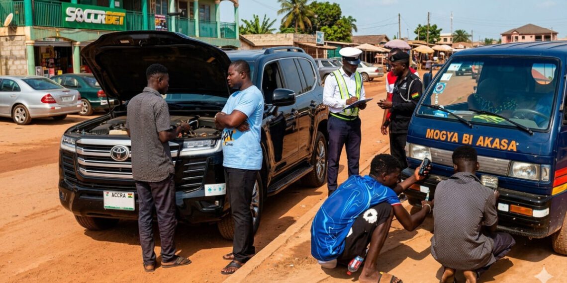 Police arrest 13 drivers for unauthorised use of sirens on Kasoa-Winneba Highway