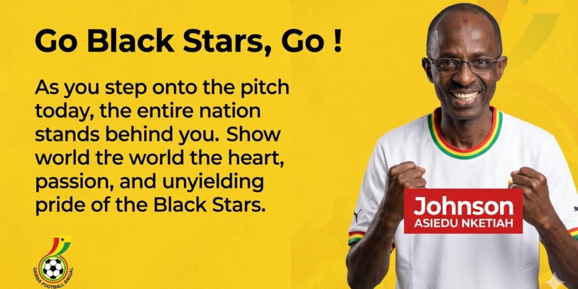 Asiedu Nketiah rallies national support for Black Stars ahead of Panama clash