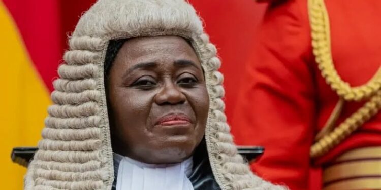 Former Chief Justice Gertrude Torkornoo