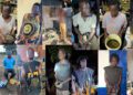 Police arrest 80 suspects in an anti-crime operation across the Upper East Region