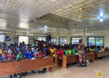 GNFS intensifies fire safety education in Samreboi
