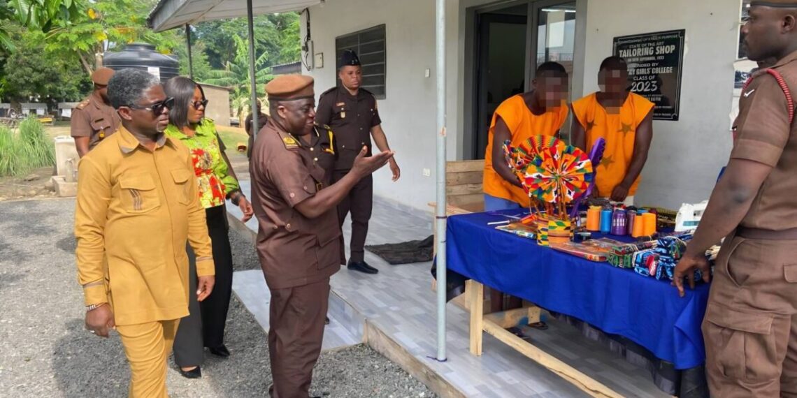 Prisons Service Council visits Akuse Male and Female Prisons