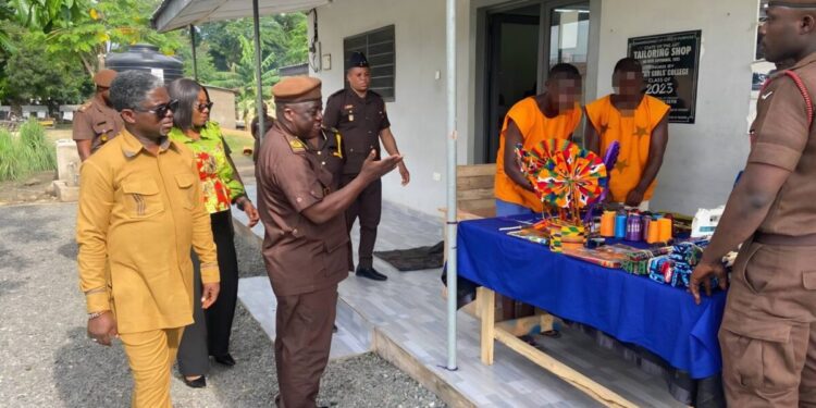 Prisons Service Council visits Akuse Male and Female Prisons