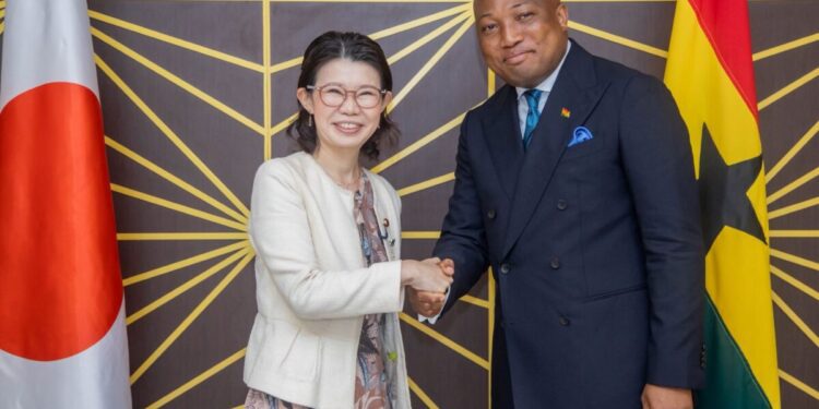 Ghana Embassy in Japan discusses healthcare project for northern Ghana hospitals