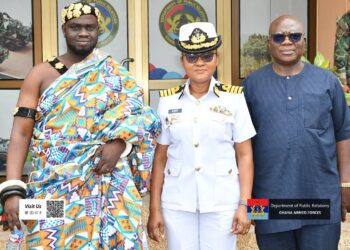 Agate Traditional Area delegation visits Ghana Armed Forces Public Relations Department