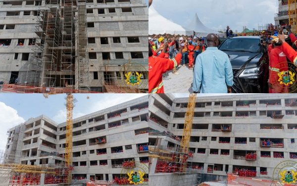 Akufo-Addo satisfied with progress of KATH
