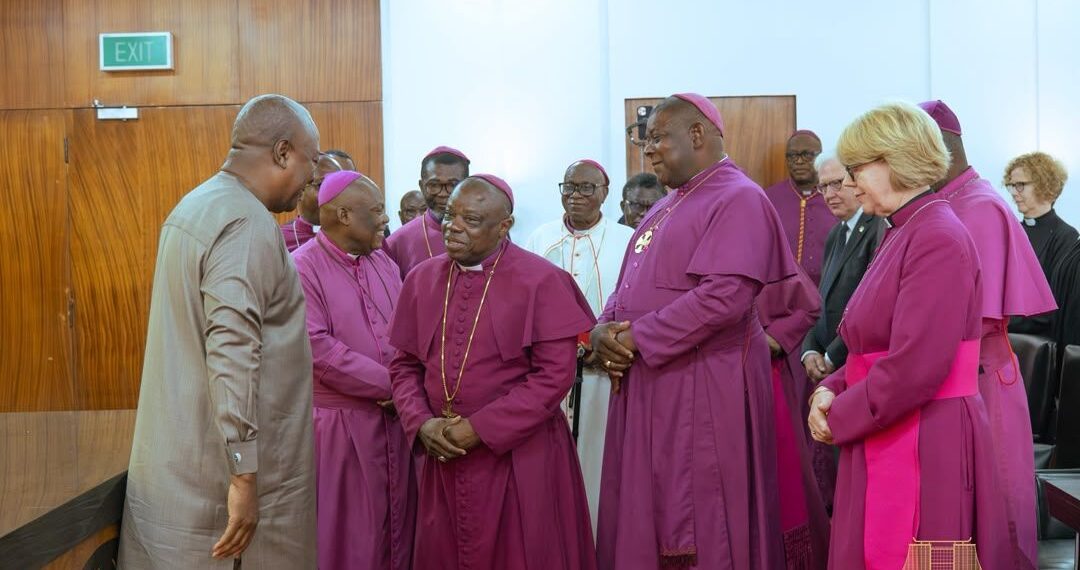 Archbishop of Canterbury pays courtesy call on President Mahama