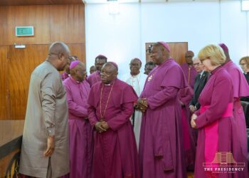 Archbishop of Canterbury pays courtesy call on President Mahama