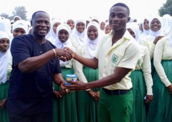 Ellembelle MP donates 30,000 Blue Band margarine packs to schools
