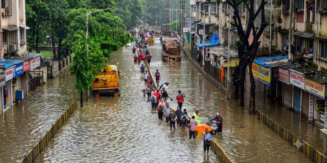 Heavy rains trigger severe flooding in Mumbai