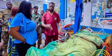 Gender Minister visits injured schoolchildren after Dzorwulu crash